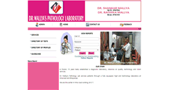 Desktop Screenshot of drmallyalabs.com