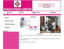 Tablet Screenshot of drmallyalabs.com